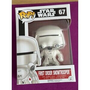 Funko Pop! Vinyl: Star Wars - Snowtrooper (First Order) #67 Box Damage